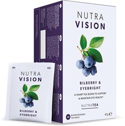 Nutratea Nutra Vision Tea - 20 Herbal Tea Bags