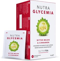 Nutratea Nutra Glycemia Tea - 20 Herbal Tea Bags