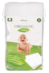 Organyc 100% Organic Cotton Squares - 70 pieces