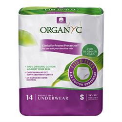 Organyc Light Incontinence - Underwear Small - 14 Units