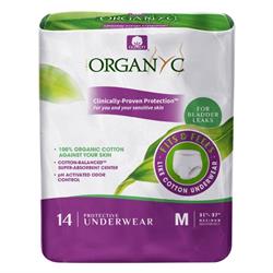 Organyc Light Incontinence - Underwear Medium - 14 Units