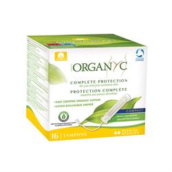 Organyc Compact Applicator Tampons - Regular