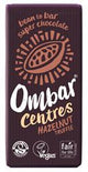 Ombar Centres Hazelnut Truffle Dark Chocolate Bar