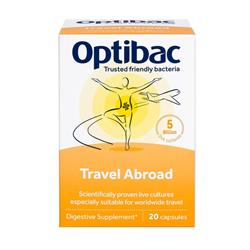 Optibac Probiotics For Travelling Abroad 20 capsules