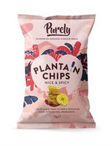 PURELY PLANTAIN Plantain Chips - Nice & Spicy 28g