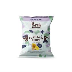 PURELY PLANTAIN Plantain Chips - Wild Garlic