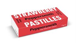 Peppersmith Strawberry Xylitol Pastilles