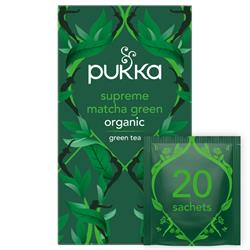 Pukka Herbs Supreme Green Matcha Tea 20 Sachet