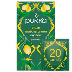 Pukka Herbs Clean Matcha Green Tea 20 Sachet