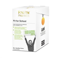 Proven Fit For School Acidophilus & Bifidus & Vit c Stick Packs 28's