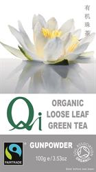 Qi Organic Gunpowder Loose Leaf Tea