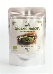 Qi Organic Matcha green tea powder  pouch