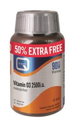 Quest VITAMIN D 0i.u  (50% EXTRA FREE)