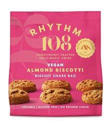 Rhythm 108 Almond Biscotti Tea Biscuit Share Bag