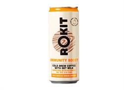 Rokit Pods Immunity Boost Cold Brew Coffee & Oat RTD - ml Can – Natural ...