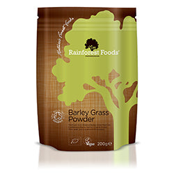 Rainforest Foods Organic New Zealand Barley Grass Powder