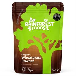 Rainforest Foods Organic New Zealand Wheatgrass Powder