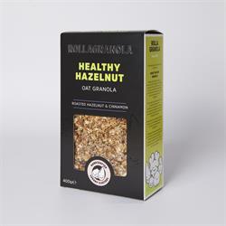 Rollagranola Healthy Hazelnut Granola with no added sugar