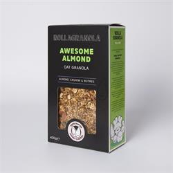 Rollagranola Awesome Almond Granola Vegan with no added sugar