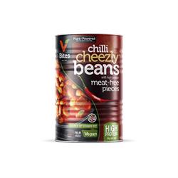 VBites Chili Cheezly Baked Beans & High Protein Pieces