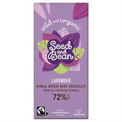 Seed & Bean Org Extra Dark Lavender Bar