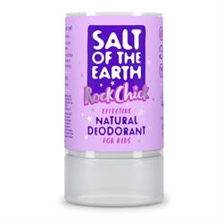 Salt Of the Earth Natural deodorant stick for kids - safe gentle and effective