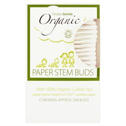 Simply Gentle Organic Cotton Buds 200's