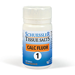 Schuessler No 1 Calc Fluor Tissue Salts 125 Tabs