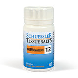 Schuessler Combination 12 Tissue Salts 125 Tablets