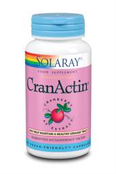 Solaray CranActin Cranberry Extract, Veg Cap (Btl-Plastic) 60ct