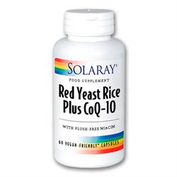 Solaray Red Yeast Rice and CoQ10 - 60ct - veg cap