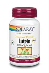 Solaray Lutein 24mg + Bilberry 60mg 30 Capsules