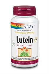 Solaray Lutein 24mg + Bilberry 60mg 30 Capsules