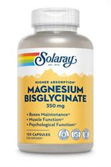 Solaray Magnesium Glycinate 350mg 120 VCaps