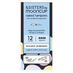 &SISTERS Organic Cotton Eco-applicator Tampons | Heavy Absorbency