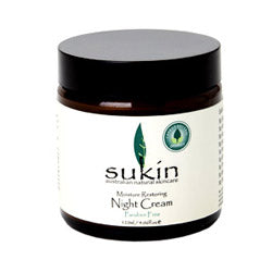 Sukin Moisture Restoring Night Cream Jar