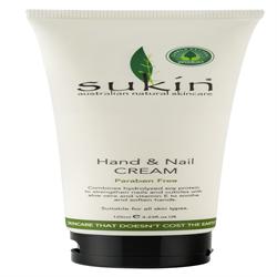 Sukin Hand & Nail Cream Tube