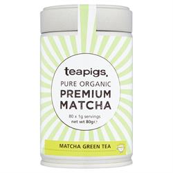 Teapigs premium organic matcha green tea -  tin