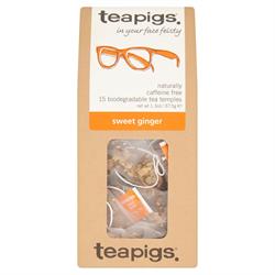 Teapigs sweet ginger 15 tea temples