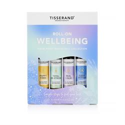 Tisserand Aromatherapy Roll-on Wellbeing Collection 4x