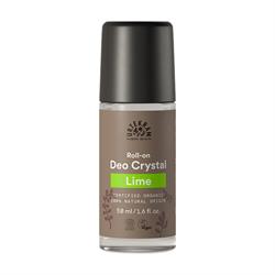 Urtekram Organic Crystal Deodorant Roll On Lime