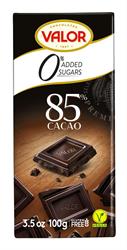 Valor Sugar Free 85% Dark Chocolate (Vegan & Gluten Free)