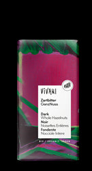 Vivani Dark Whole Hazelnut Chocolate Vegan Organic