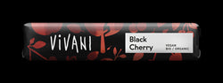 Vivani Black Cherry 35g, 62% cocoa, Vegan Chocolate Bar