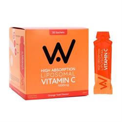 Well Actually Liposomal Vitamin C 1000mg Orange Twist - 30 x 10ml Sachets