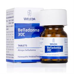 Weleda Belladonna 30C - 125 tabs