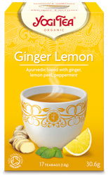 Yogi Tea Ginger Lemon Organic 17 Sachets