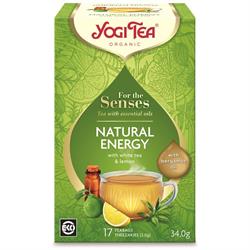 Yogi Tea For the Senses Natural Energy Organic 17 Teabags