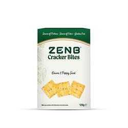 ZENB Onion and Poppy Seed Cracker Bites