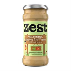 Zest Vegan Spinach Mushroom & Ricotta Pasta Sauce